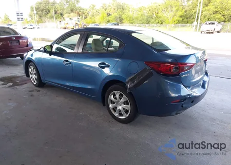 2018 Mazda Mazda3 Sport из США, поврежденный, VIN 3MZBN1U70JM225828